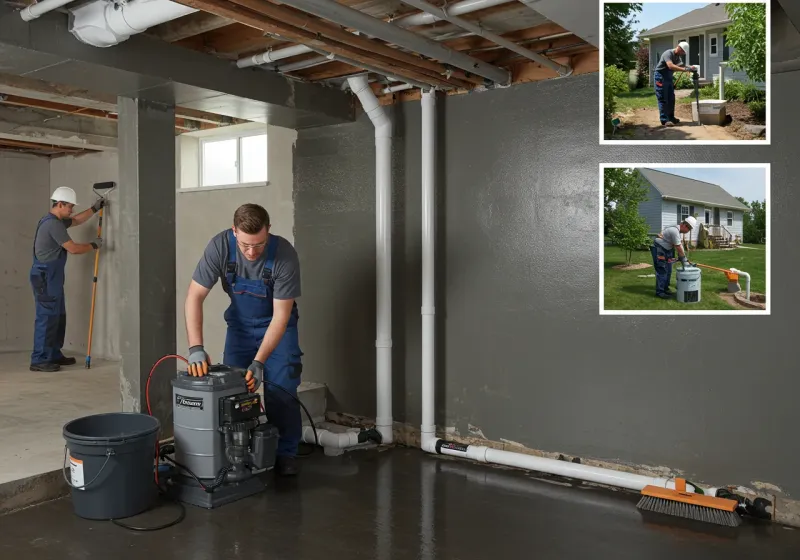 Basement Waterproofing and Flood Prevention process in Swannanoa, NC